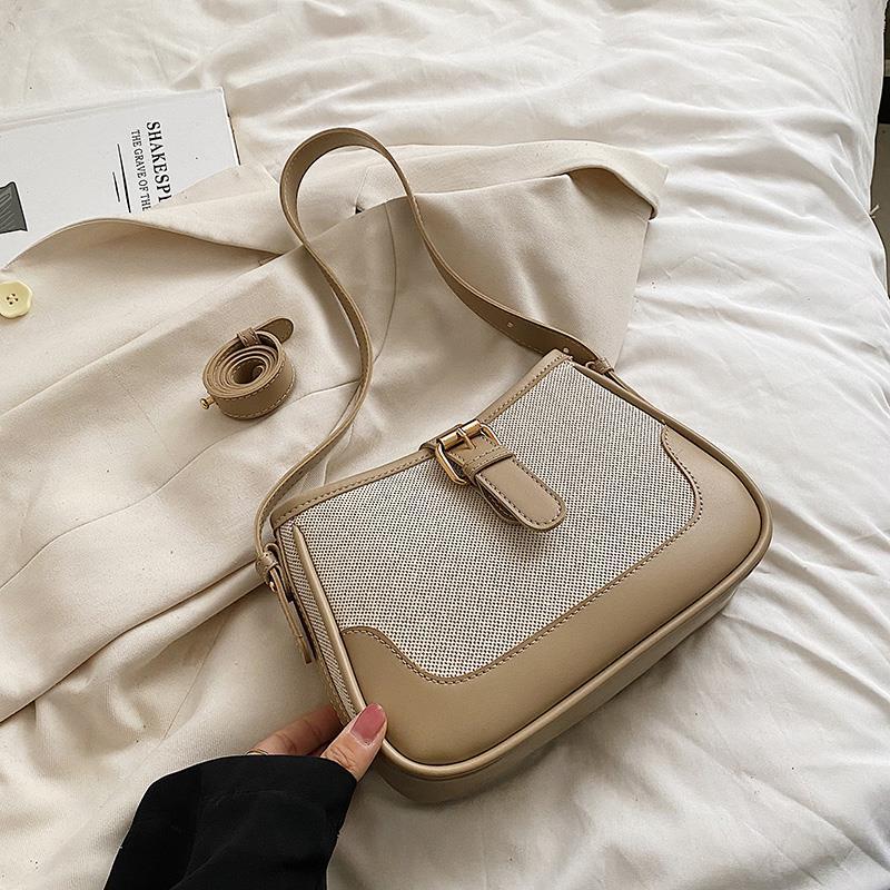 Women's Wander Canvas Crossbody - Artisan-Textured Convertible Shoulder Bag for Effortless Days