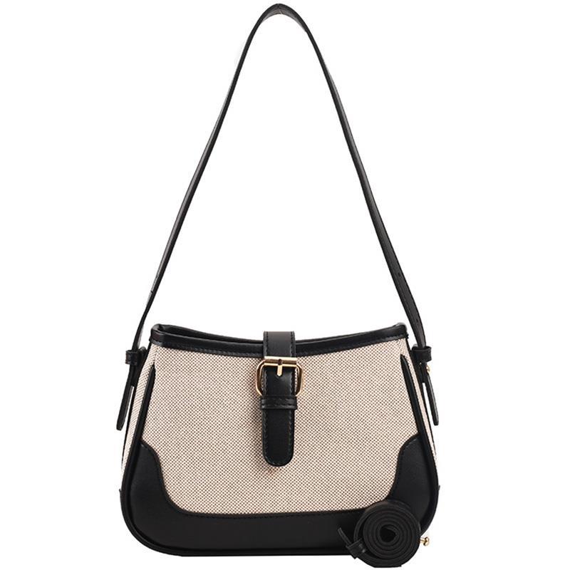Women's Wander Canvas Crossbody - Artisan-Textured Convertible Shoulder Bag for Effortless Days