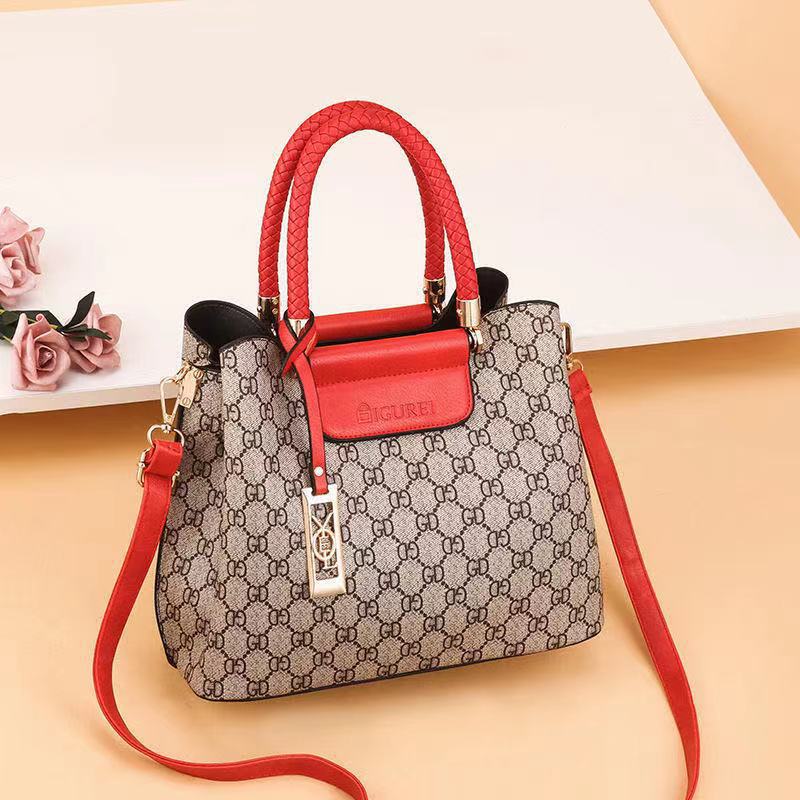 Versatile Fashion One-Shoulder Crossbody Bag Large Capacity Women's Multi-layer Handbag