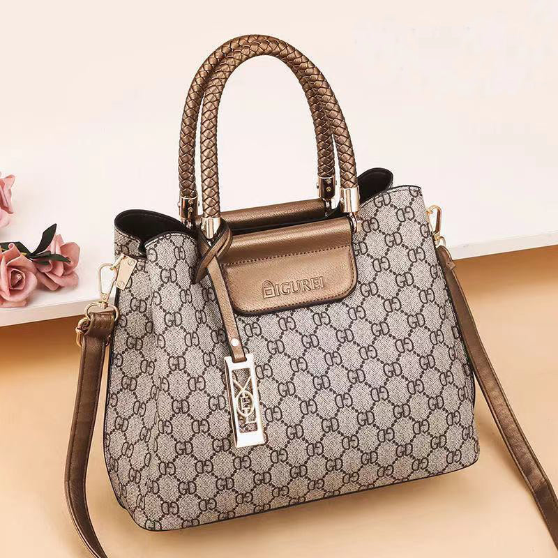 Versatile Fashion One-Shoulder Crossbody Bag Large Capacity Women's Multi-layer Handbag
