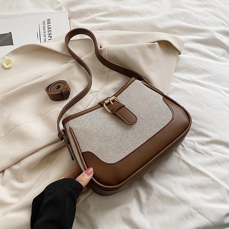 Women's Wander Canvas Crossbody - Artisan-Textured Convertible Shoulder Bag for Effortless Days